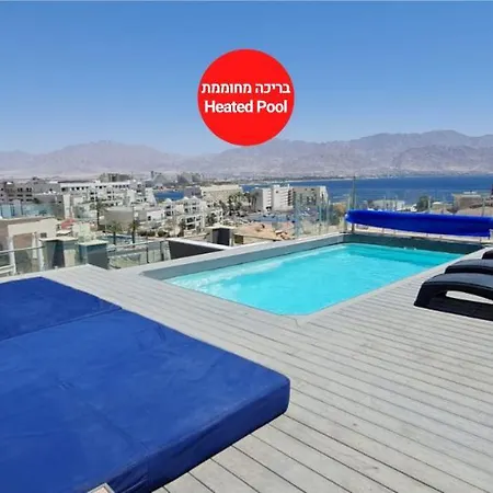 3 Bdr Penthouse With Red Sea View- By Amdar Holiday Apartments Eilat Exterior photo